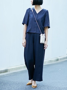 nano・universe lady's webeditorさん（レディース・167cm）の冬コーディネート