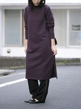 「NANO universe（ナノユニバース）のアイテム（パンプス）」を使った、nano・universe lady's webeditorさん（レディース・167cm）の秋コーディネート