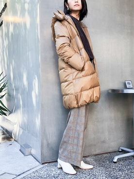 「ワッフル」｜nano・universe lady's webeditorさん（レディース・167cm）の秋コーディネート