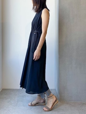 「MUVEIL WORK（ミュベールワーク）のアイテム」を使った、nano・universe lady's webeditorさん（レディース・167cm）の春コーディネート