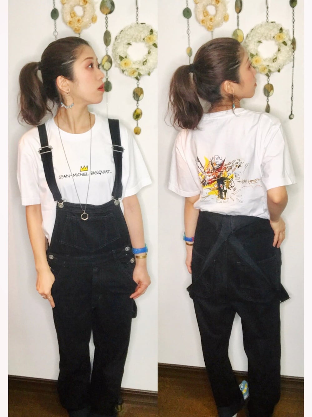 「UT、UNIQLO、ユニクロ、カジュアル、オトナカジュアル、夏コーデ、シンプル、おしゃれさんと繋がりたい、白Tシャツ、いいね、save、フォローお願いします🤑」｜「UNIQLOのアイテム（Tシャツ/カットソー、ホワイト系）」を使った、Yukiko Kajiさん（レディース・156cm）の夏コーディネートの1枚目の写真