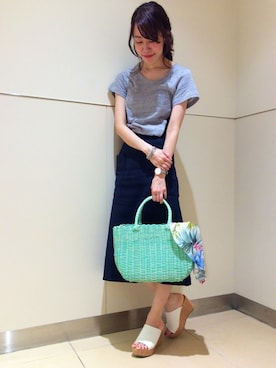 RODE SKO (ロデスコ)さん（レディース・165cm）の夏コーディネート