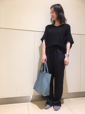 「アーバンリサーチ20周年記念企画！宝島社人気5大ファッション誌インフルエンサーコンテスト（アーバンリサーチ）のアイテム」を使った、RODE SKO (ロデスコ)さん（レディース・157cm）の秋コーディネート