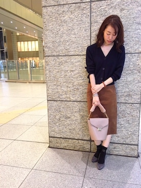 「チャンキーヒール」｜RODE SKO (ロデスコ)さん（レディース・165cm）の秋コーディネート