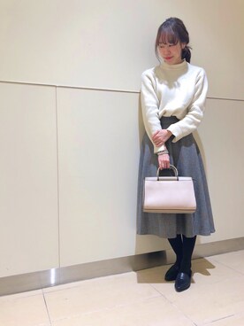 「RODE SKO」｜「アイテム（その他シューズ）」を使った、RODE SKO (ロデスコ)さん（レディース・162cm）の冬コーディネート