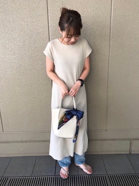 「RODE SKO（ロデスコ）のアイテム（財布/小物）」を使った、RODE SKO (ロデスコ)さん（レディース・162cm）の夏コーディネート