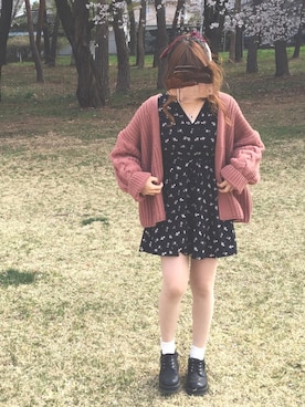 「オルチャンファッション」｜「アイテム（ワンピース/ドレス）」を使った、🐰ㅤメ ｲ ﾒ ｲㅤ🐰さん（レディース・153cm）の春コーディネート