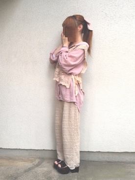 🐰ㅤメ ｲ ﾒ ｲㅤ🐰さん（レディース・153cm）の夏コーディネート