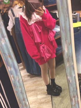 「甘々コーデ」｜🐰ㅤメ ｲ ﾒ ｲㅤ🐰さん（レディース・153cm）の冬コーディネート