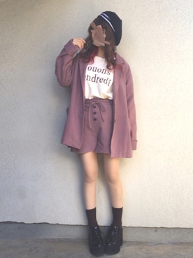 🐰ㅤメ ｲ ﾒ ｲㅤ🐰さん（レディース・153cm）の冬コーディネート