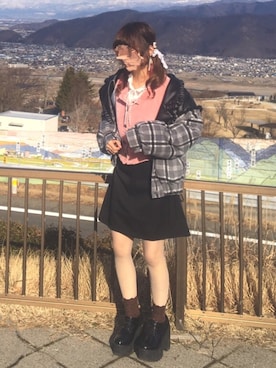 「Last Virgin（ラストバージン）のアイテム」を使った、🐰ㅤメ ｲ ﾒ ｲㅤ🐰さん（レディース・153cm）の冬コーディネート