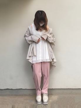 🐰ㅤメ ｲ ﾒ ｲㅤ🐰さん（レディース・153cm）の春コーディネート