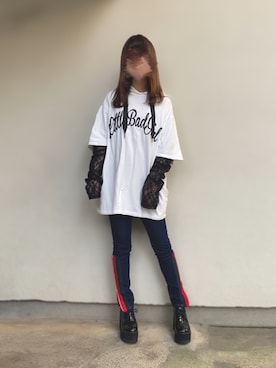 「Last Virgin（ラストバージン）のアイテム」を使った、🐰ㅤメ ｲ ﾒ ｲㅤ🐰さん（レディース・153cm）の夏コーディネート