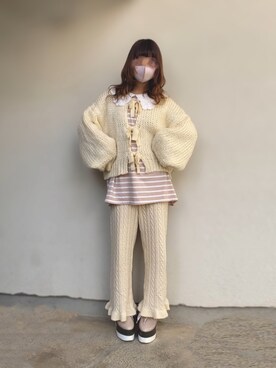 🐰ㅤメ ｲ ﾒ ｲㅤ🐰さん（レディース・153cm）の冬コーディネート