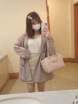 🐰ㅤメ ｲ ﾒ ｲㅤ🐰さん（レディース・153cm）の春コーディネート