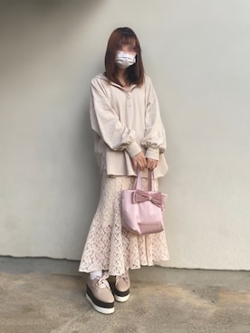 🐰ㅤメ ｲ ﾒ ｲㅤ🐰さん（レディース・153cm）の春コーディネート