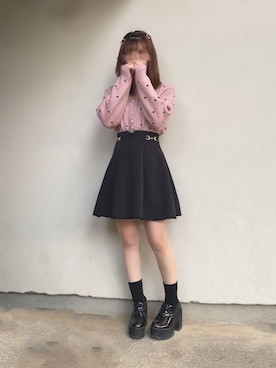 ピンク系のアイテムを使った 量産型 のレディース人気ファッションコーディネート Wear ピンク系のアイテムを使った 量産型 のレディース人気ファッションコーディネート Wear