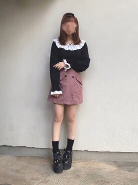 「コットンレース」｜🐰ㅤメ ｲ ﾒ ｲㅤ🐰さん（レディース・153cm）の夏コーディネート