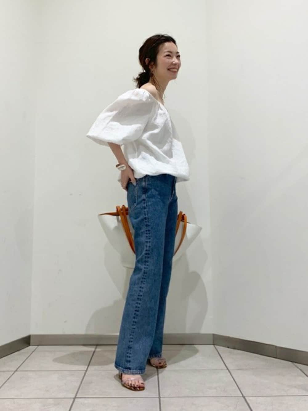 plage⭐︎ギャザーブラウス plage（プラージュ）の「Linen ギャザーブラウス◇（シャツ