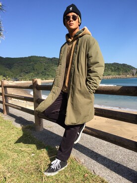 K-ske Nishiguchiさん（メンズ・175cm）の秋コーディネート