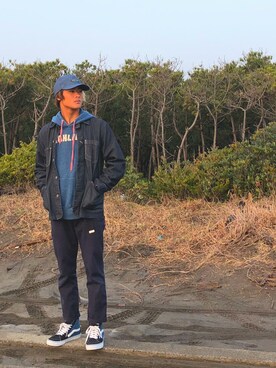 K-ske Nishiguchiさん(メンズ・175cm)の冬コーディネート