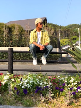 K-ske Nishiguchiさん(メンズ・175cm)の春コーディネート