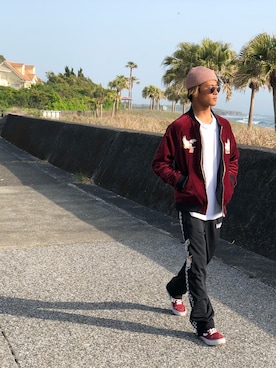 K-ske Nishiguchiさん（メンズ・175cm）の春コーディネート