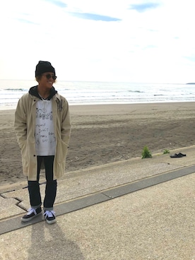 K-ske Nishiguchiさん（メンズ・175cm）の春コーディネート