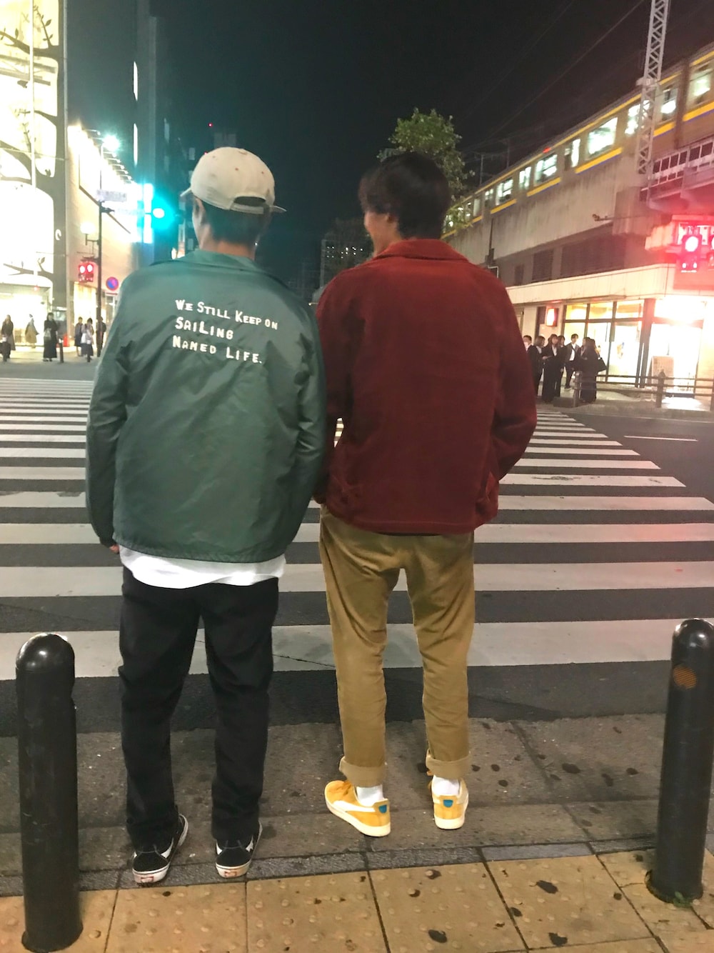 「グリーンボウル、オールドベティーズ、VANS、オトナカジュアル、カジュアルコーデ、秋コーデ、冬コーデ、キャップ、ジャケット、秋」｜「GREEN BOWLのGREEN BOWL Baseball Cap/グリーンボウルベースボールキャップ（キャップ、ベージュ系）」を使った、K-ske Nishiguchiさん（メンズ・175cm）の秋コーディネートの1枚目の写真