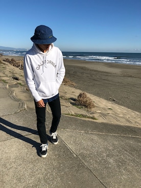 K-ske Nishiguchiさん（メンズ・175cm）の冬コーディネート