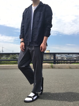ぱんださん(メンズ・169cm)の春コーディネート