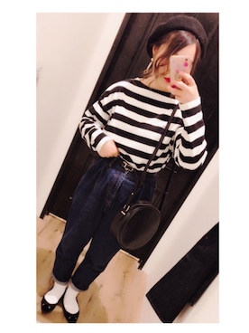 「アイテム（ピアス（両耳用））」を使った、makoooさん（レディース・153cm・20代）の秋コーディネート