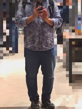 「花見コーデ」｜「アイテム（スニーカー）」を使った、Kiritoさん（メンズ・168cm）の春コーディネート