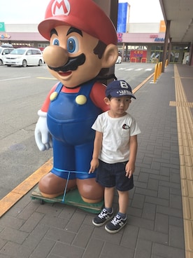 あおいさん（キッズ・100cm）の夏コーディネート