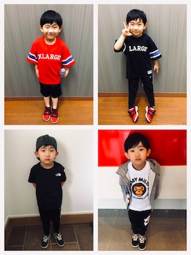 あおいさん（キッズ・92cm）の夏コーディネート