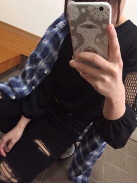 「通販」｜えりかさん（レディース・153cm）の春コーディネート