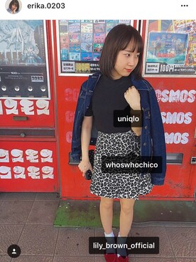 えりかさんのコーディネート