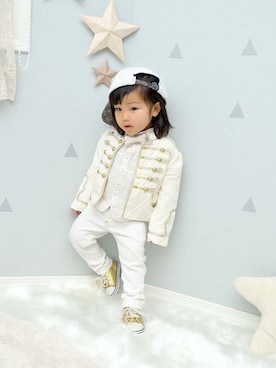 LOUIS☆LOUIEさん（キッズ・80cm）の冬コーディネート