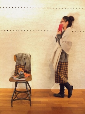 m.maedaさん(レディース・161cm)の冬コーディネート