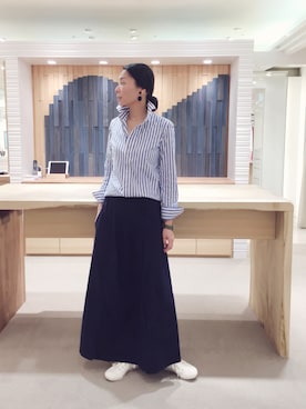 m.maedaさん(レディース・161cm)の春コーディネート