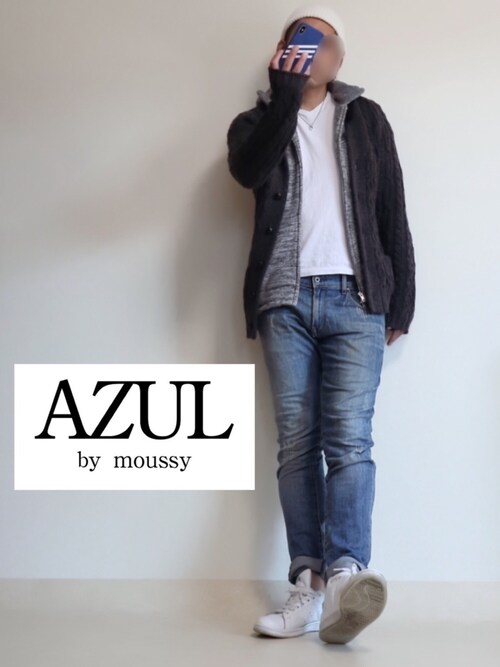 おしちゃん Youtube Azul By Moussyのデニムパンツを使ったコーディネート Wear