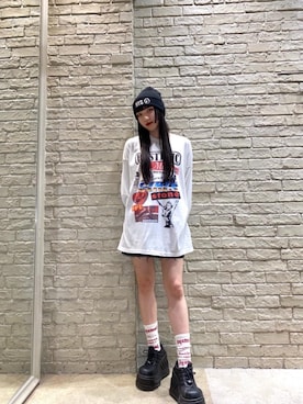 moeさん（レディース・158cm）の冬コーディネート