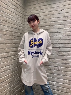 「HYSTERIC GLAMOUR（ヒステリックグラマー）のアイテム（ワンピース/ドレス）」を使った、moeさん（レディース・158cm）の秋コーディネート