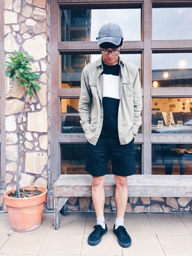 「hat」｜Felixさん（メンズ・172cm）の夏コーディネート