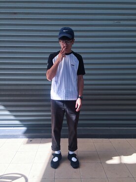 「hat」｜Felixさん（メンズ・172cm）の夏コーディネート