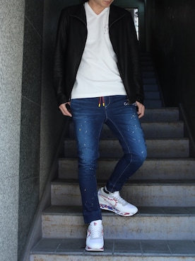 「平成最後のWEARISTAセンバツ」｜「アイテム（スニーカー）」を使った、Ryotaさん（メンズ・170cm）の春コーディネート