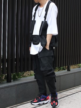 「SUPERTHANKS」｜「アイテム（アクセサリー）」を使った、Ryotaさん（メンズ・170cm）の夏コーディネート