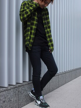 「roar（ロアー）のアイテム」を使った、Ryotaさん（メンズ・170cm）の夏コーディネート