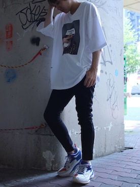 「smokingkills」｜Ryotaさん（メンズ・170cm）の夏コーディネート