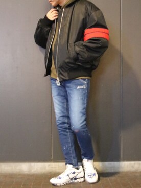 「GCDS」｜Ryotaさん（メンズ・170cm）の秋コーディネート